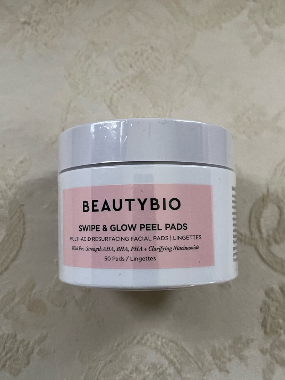Swipe & Glow Peel Pads – Pink Resurfacing Facial Pads